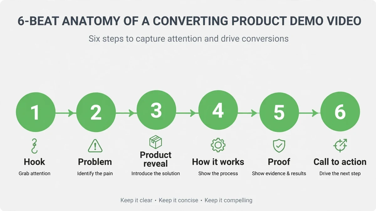 The 6-beat anatomy of a converting demo video