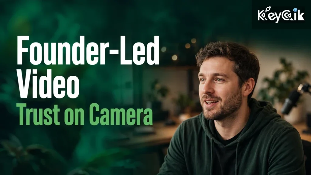 Founder-led video — how founders build trust on camera