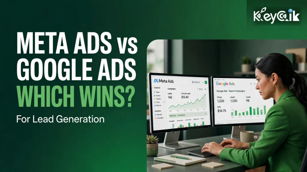 Meta Ads vs Google Ads — which wins for lead generation in 2026