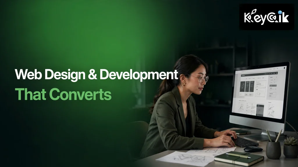 Web design and development services for small business — website that converts