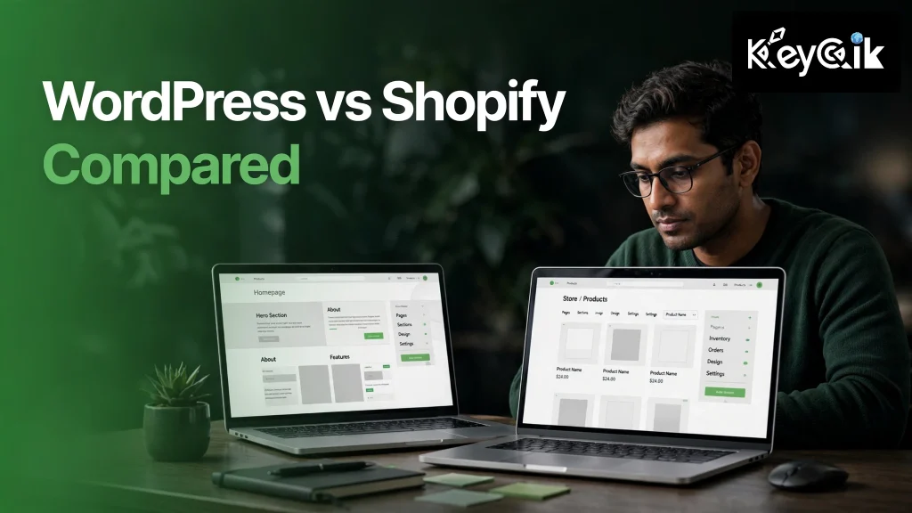 WordPress vs Shopify comparison for small business