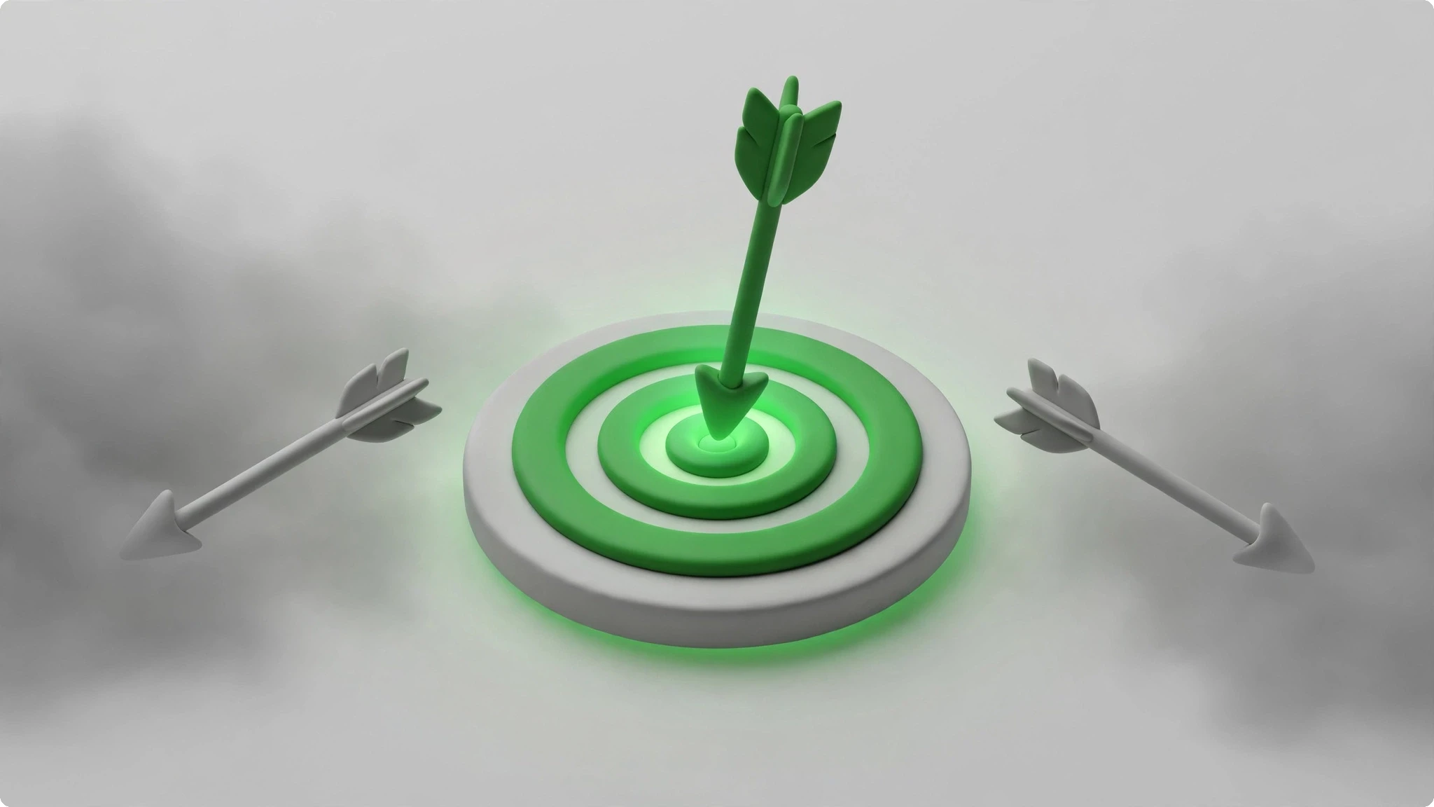 3D illustration of brand focus versus brand drift target concept bioware shutdown brand lessons