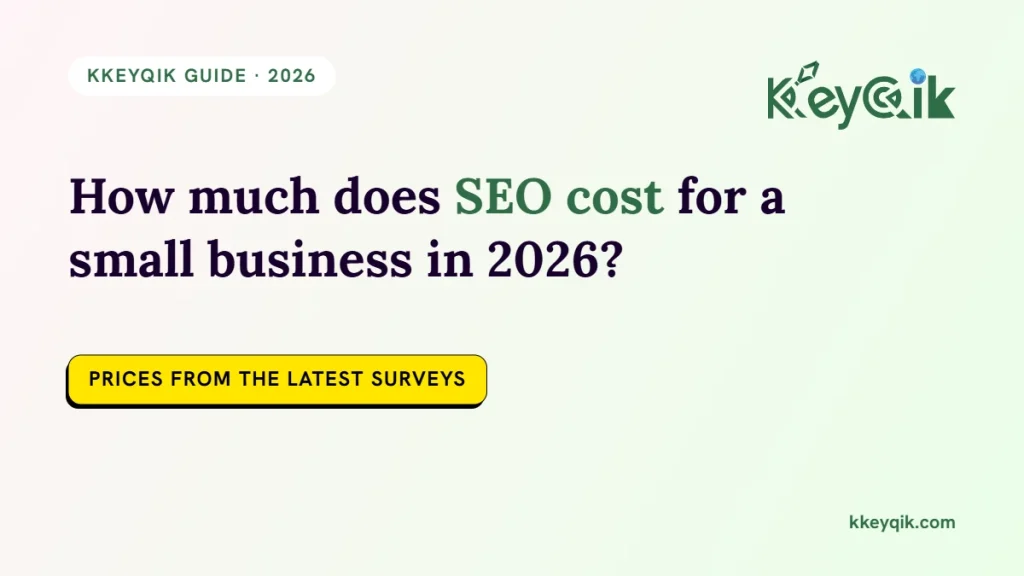 How much does SEO cost for a small business in 2026?